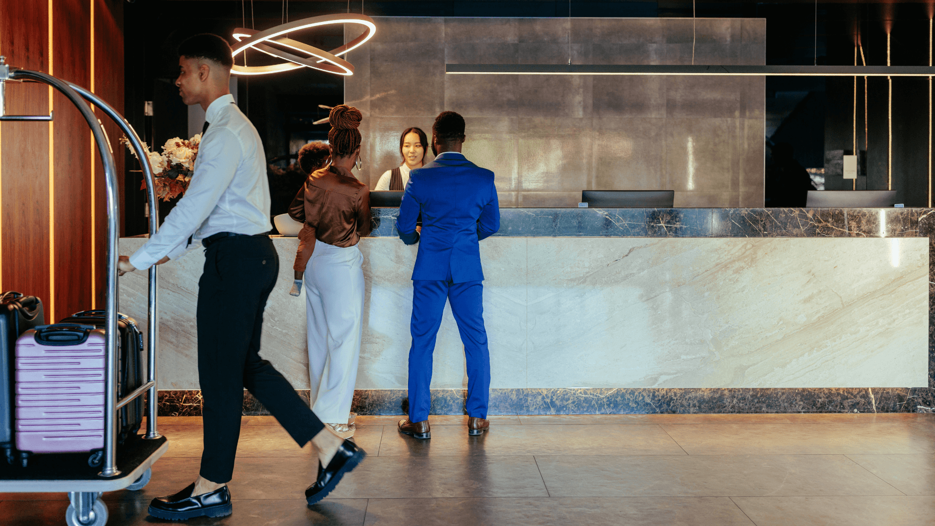 Hotel Retail Reseption integration sky labs